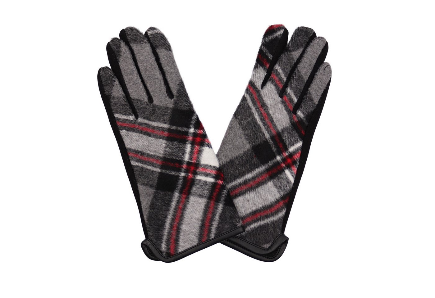 MIRROSI Fleecehandschuhe Damen Touchscreen Handschuhe gefüttert Warm ONESIZE aus Stoff sehr weich und warm ideal für Herbst oder Winter von MIRROSI