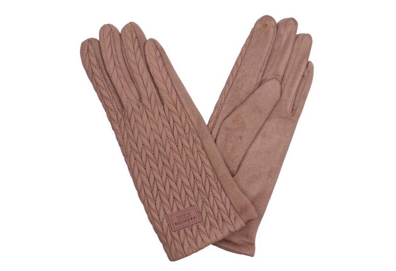 MIRROSI Fleecehandschuhe Stepp Handschuhe gefüttert Warm OneSize warm ideal für Herbst oder Winter von MIRROSI