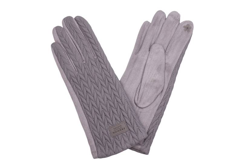 MIRROSI Fleecehandschuhe Stepp Handschuhe gefüttert Warm OneSize warm ideal für Herbst oder Winter von MIRROSI
