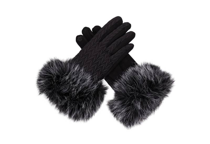 MIRROSI Fleecehandschuhe Stepp Handschuhe gefüttert Warm OneSize warm ideal für Herbst oder Winter von MIRROSI