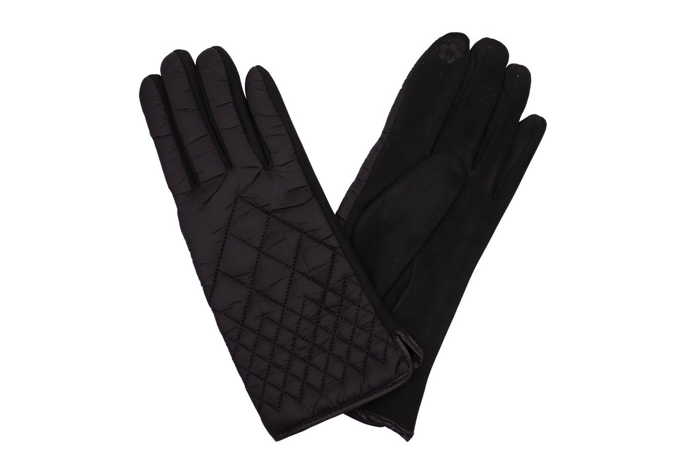 MIRROSI Fleecehandschuhe Stepp Handschuhe gefüttert Warm OneSize warm ideal für Herbst oder Winter von MIRROSI