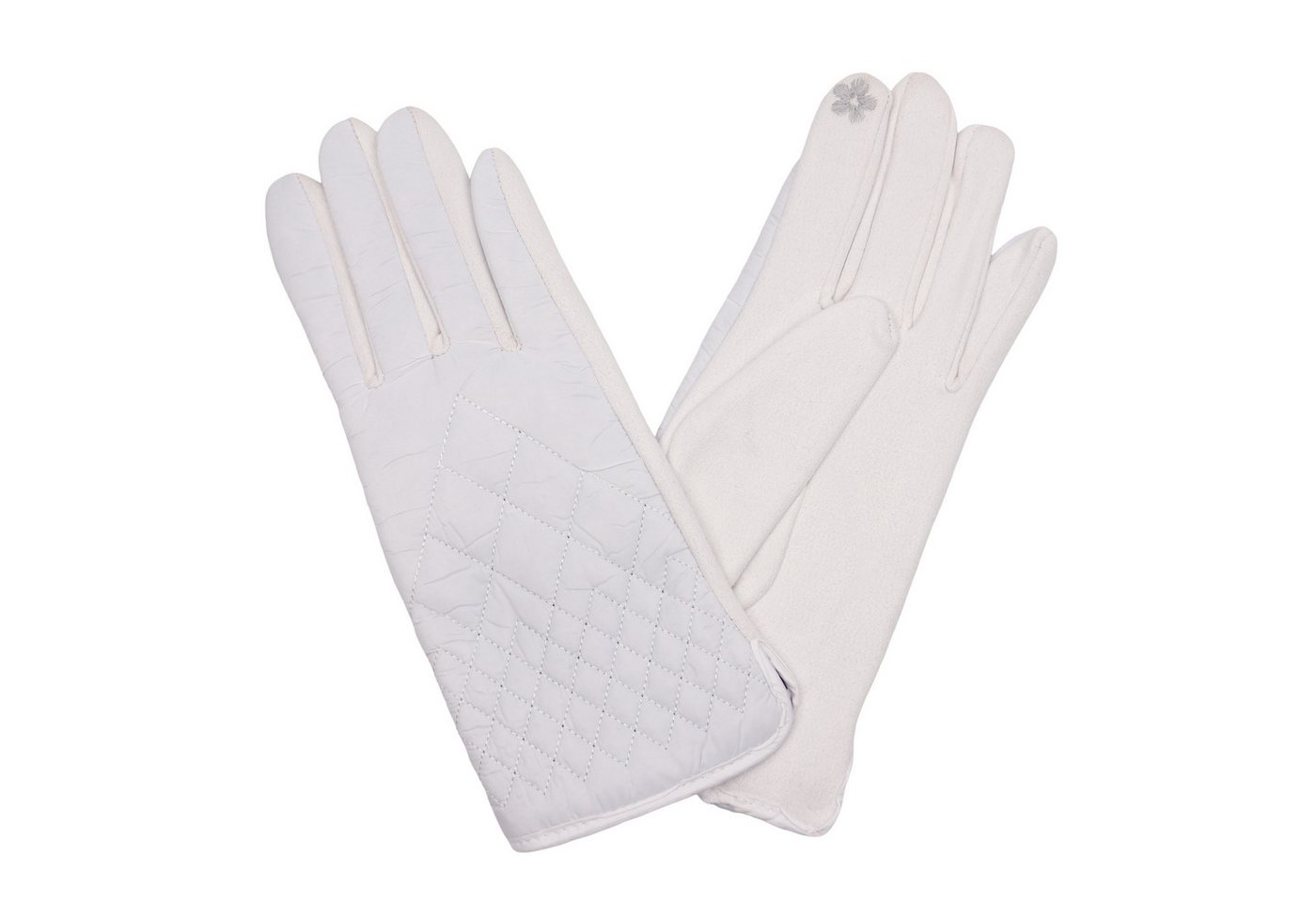 MIRROSI Fleecehandschuhe Stepp Handschuhe gefüttert Warm OneSize warm ideal für Herbst oder Winter von MIRROSI