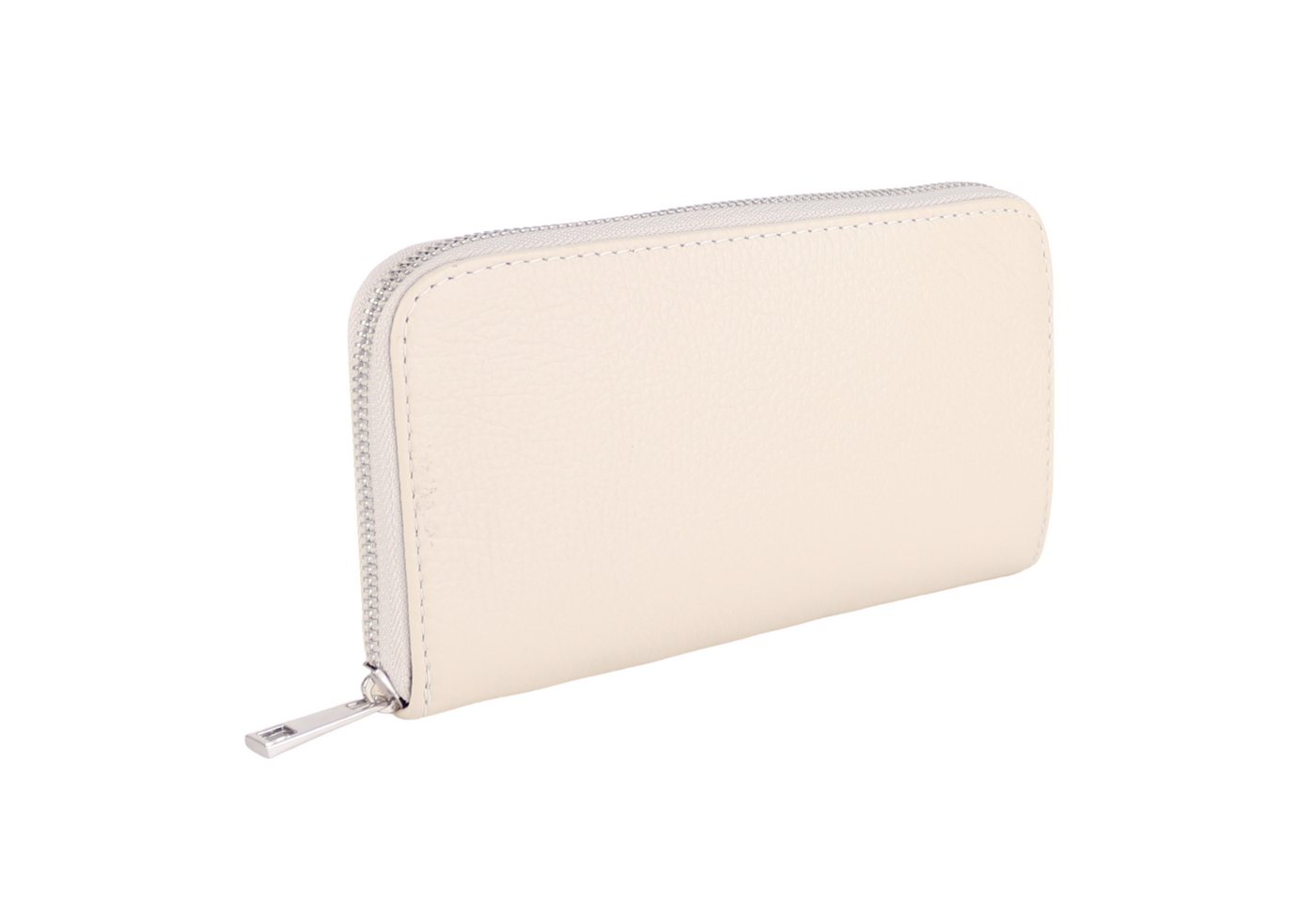 MIRROSI Geldbörse Damen Portemonnaie Echtleder MADE IN ITALY (19,5x10,5x2,5cm (BXHXT), mit 8 Kartenfächern, 2 Scheinfächer, 1x Münzenfach mit Reißverschluss von MIRROSI