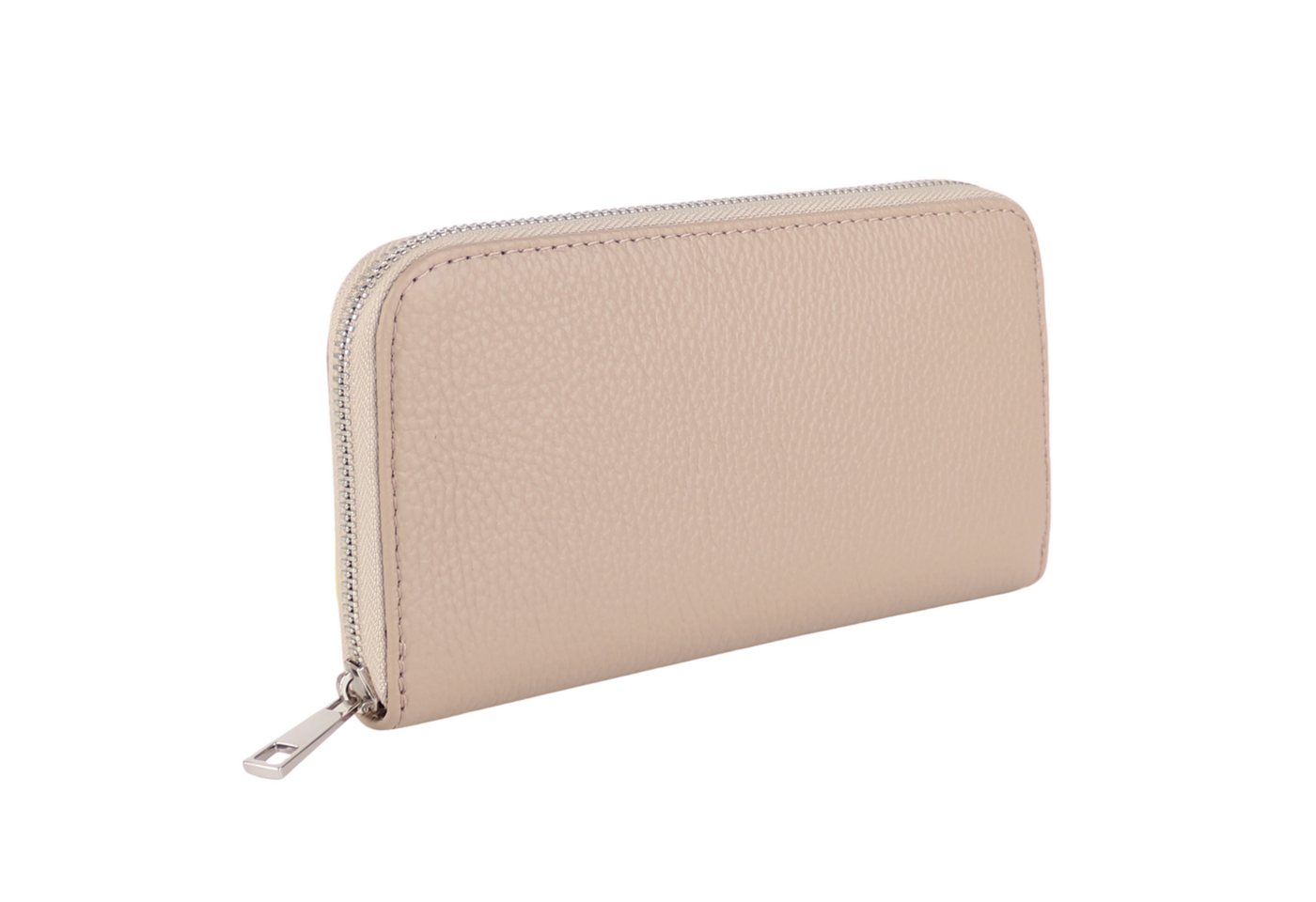 MIRROSI Geldbörse Damen Portemonnaie Echtleder MADE IN ITALY (19,5x10,5x2,5cm (BXHXT), mit 8 Kartenfächern, 2 Scheinfächer, 1x Münzenfach mit Reißverschluss von MIRROSI