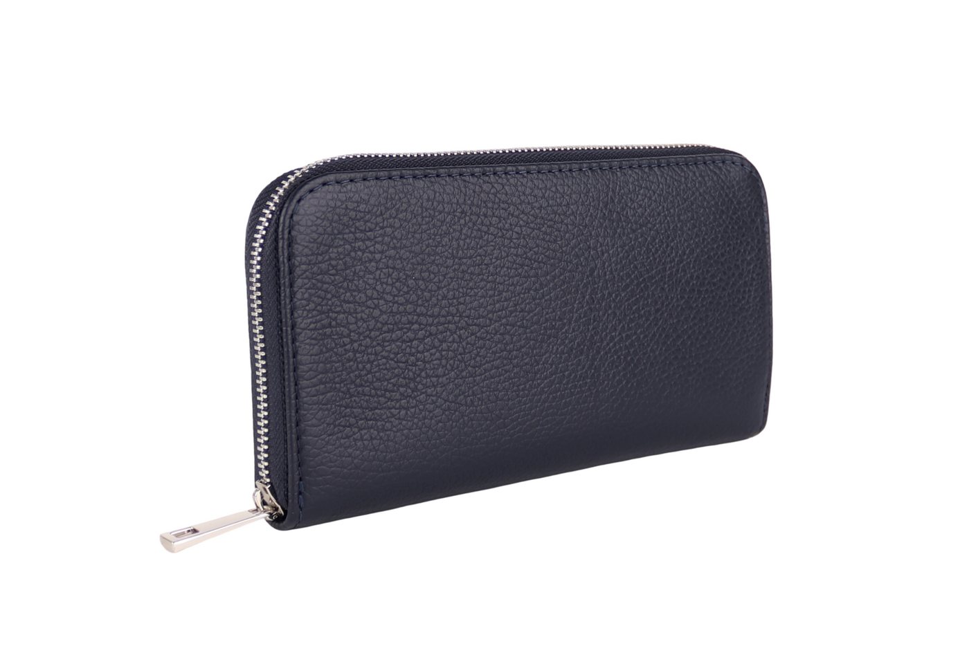 MIRROSI Geldbörse Damen Portemonnaie Echtleder MADE IN ITALY (19,5x10,5x2,5cm (BXHXT), mit 8 Kartenfächern, 2 Scheinfächer, 1x Münzenfach mit Reißverschluss von MIRROSI