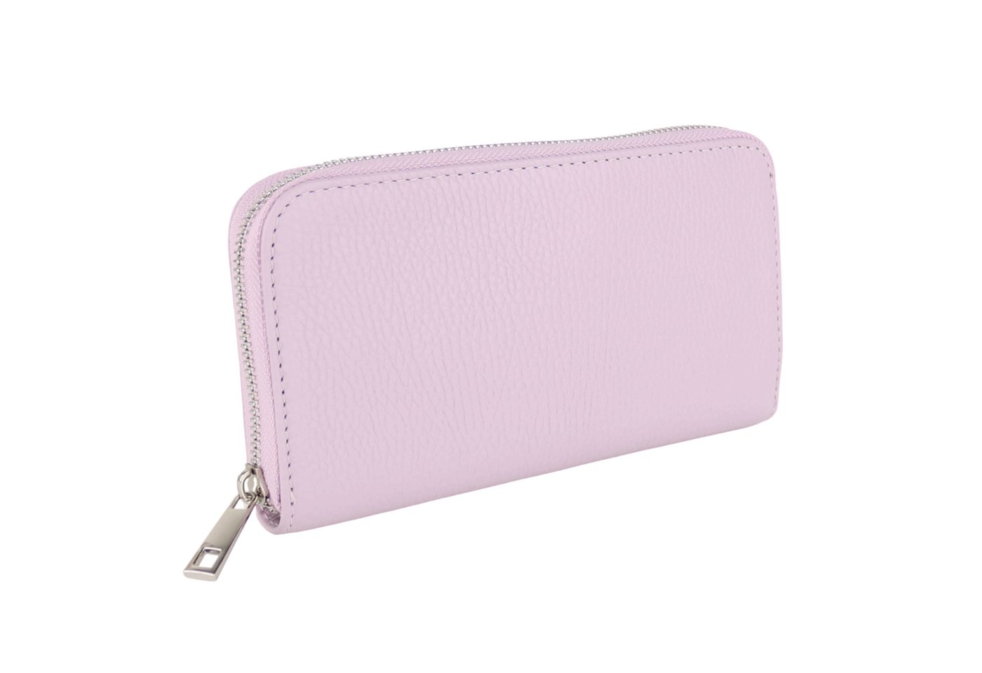 MIRROSI Geldbörse Damen Portemonnaie Echtleder MADE IN ITALY (19,5x10,5x2,5cm (BXHXT), mit 8 Kartenfächern, 2 Scheinfächer, 1x Münzenfach mit Reißverschluss von MIRROSI