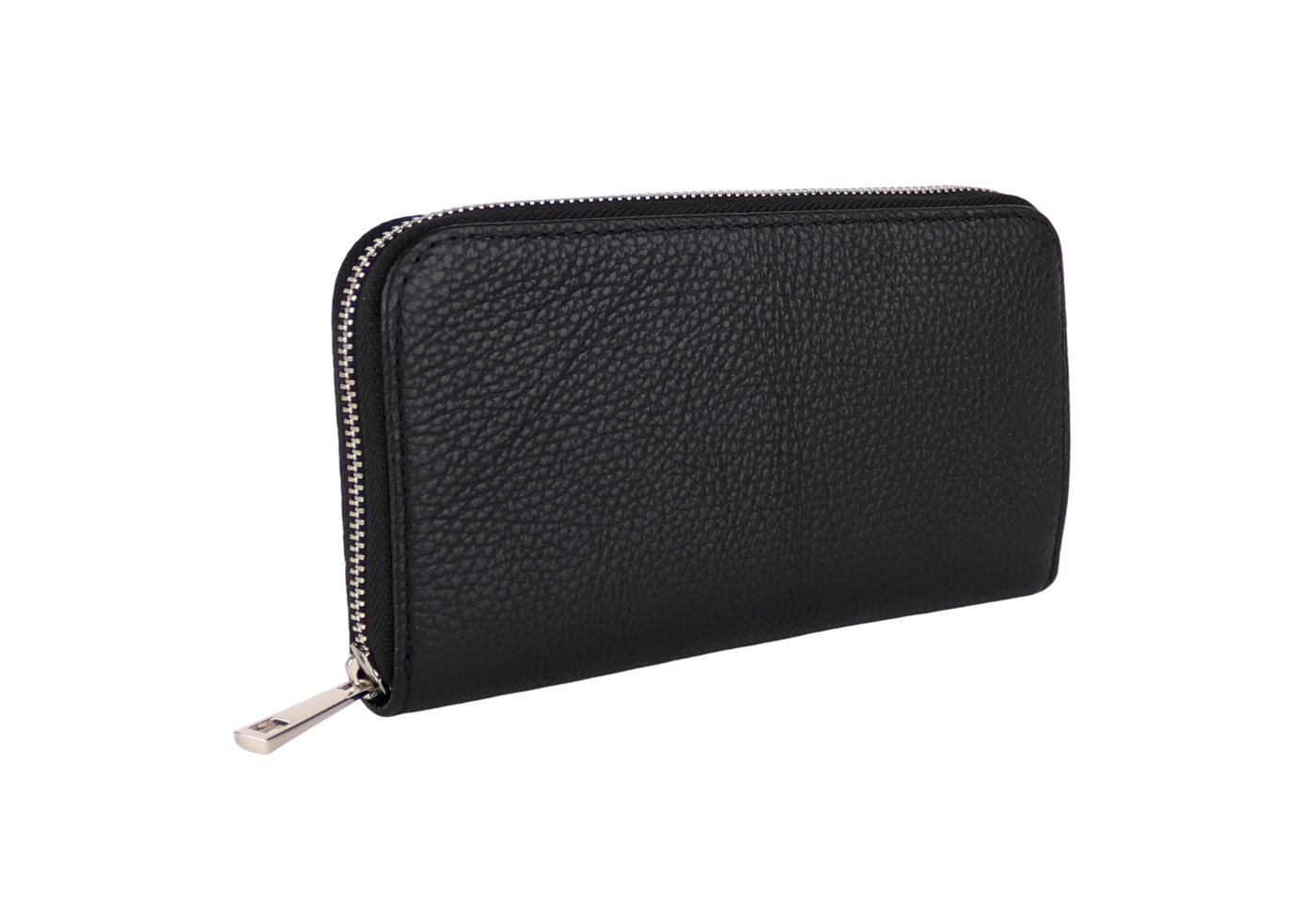 MIRROSI Geldbörse Damen Portemonnaie Echtleder MADE IN ITALY (19,5x10,5x2,5cm (BXHXT), mit 8 Kartenfächern, 2 Scheinfächer, 1x Münzenfach mit Reißverschluss von MIRROSI
