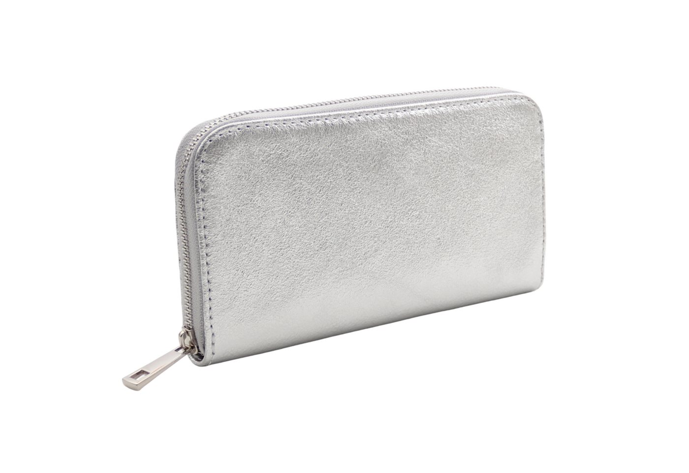 MIRROSI Geldbörse Damen Portemonnaie Echtleder MADE IN ITALY (19,5x10,5x2,5cm (BXHXT), mit 8 Kartenfächern, 2 Scheinfächer, 1x Münzenfach mit Reißverschluss von MIRROSI