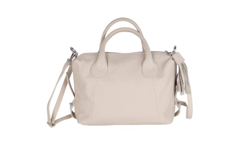 MIRROSI Henkeltasche Damen Crossbody Bag, Echtleder Made In Italy (Vielseitige Umwandlung), Mittelgroße Damen Tasche 28x18x12cm von MIRROSI