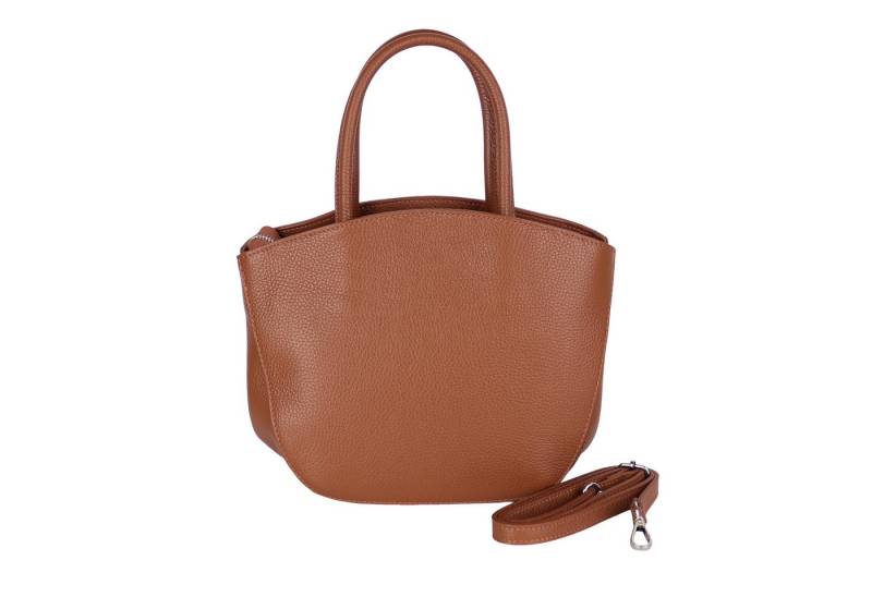 MIRROSI Henkeltasche Damen Mittelgroße Tasche aus Echtleder Schultertasche, Maße: ca.30x22x13cm von MIRROSI