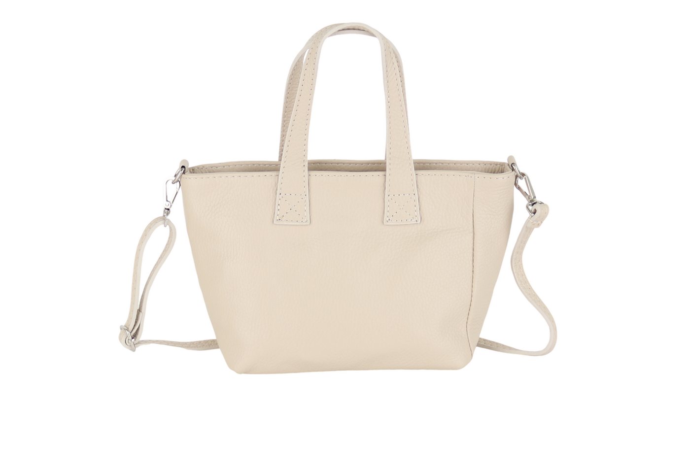 MIRROSI Henkeltasche Damen kleine Tasche aus Echtleder Schultertasche 27,5x16x10cm (27,5x16x10cm), mit passendem Schulterriemen für vielseitigen Einsatz von MIRROSI