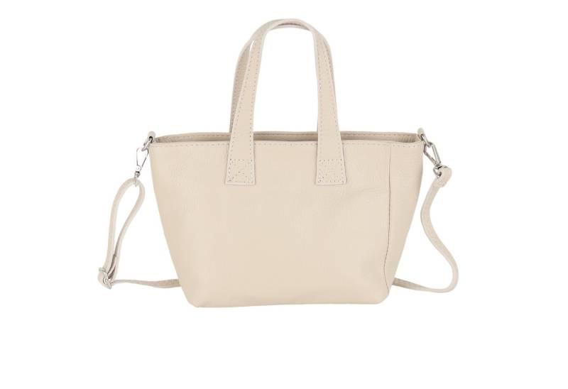 MIRROSI Henkeltasche Damen kleine Tasche aus Echtleder Schultertasche 27,5x16x10cm (27,5x16x10cm), mit passendem Schulterriemen für vielseitigen Einsatz von MIRROSI