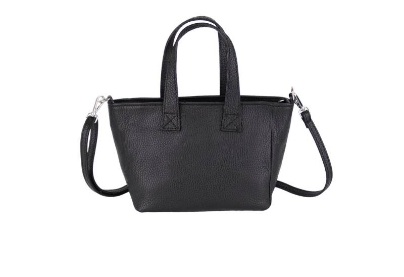 MIRROSI Henkeltasche Damen kleine Tasche aus Echtleder Schultertasche 27,5x16x10cm (27,5x16x10cm), mit passendem Schulterriemen für vielseitigen Einsatz von MIRROSI