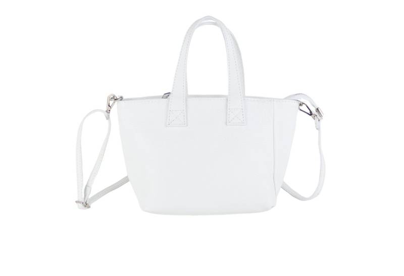 MIRROSI Henkeltasche Damen kleine Tasche aus Echtleder Schultertasche 27,5x16x10cm (27,5x16x10cm), mit passendem Schulterriemen für vielseitigen Einsatz von MIRROSI