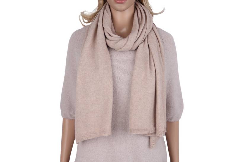 MIRROSI Kaschmirschal Damen Strickschal, Made in Italy 5% Kaschmir, Damen Langes Halstuch ideal für Herbst und Winter ca. 200x60cm von MIRROSI