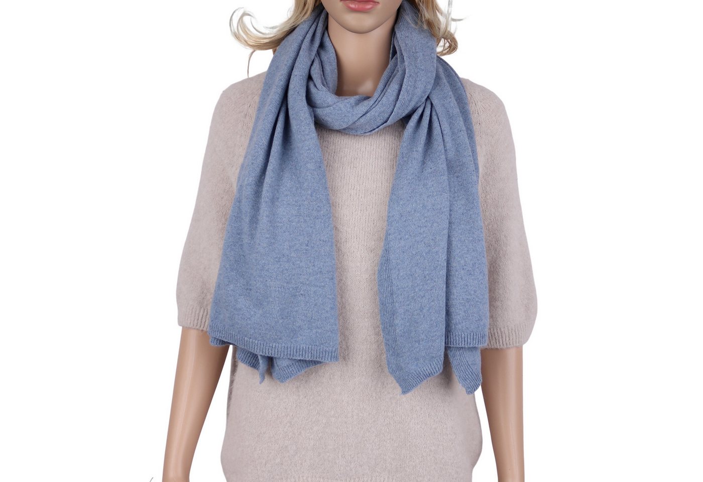 MIRROSI Kaschmirschal Damen Strickschal, Made in Italy 5% Kaschmir, Damen Langes Halstuch ideal für Herbst und Winter ca. 200x60cm von MIRROSI