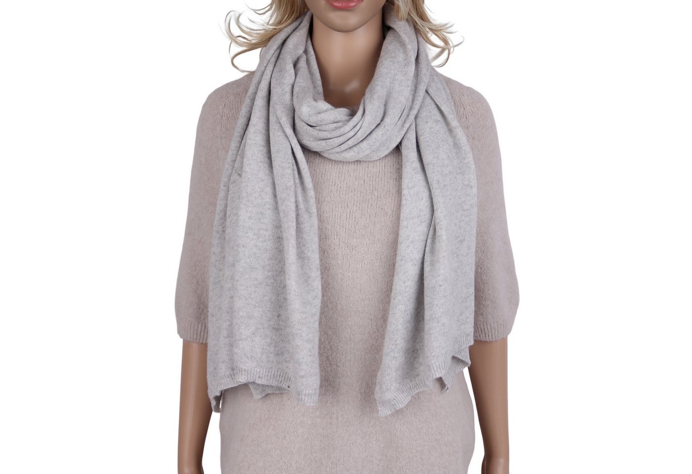 MIRROSI Kaschmirschal Damen Strickschal, Made in Italy 5% Kaschmir, Damen Langes Halstuch ideal für Herbst und Winter ca. 200x60cm von MIRROSI