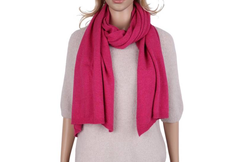 MIRROSI Kaschmirschal Damen Strickschal, Made in Italy 5% Kaschmir, Damen Langes Halstuch ideal für Herbst und Winter ca. 200x60cm von MIRROSI