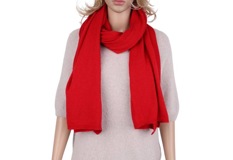 MIRROSI Kaschmirschal Damen Strickschal, Made in Italy 5% Kaschmir, Damen Langes Halstuch ideal für Herbst und Winter ca. 200x60cm von MIRROSI