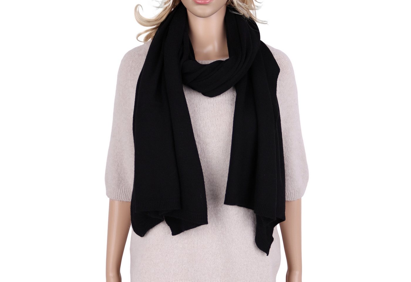 MIRROSI Kaschmirschal Damen Strickschal, Made in Italy 5% Kaschmir, Damen Langes Halstuch ideal für Herbst und Winter ca. 200x60cm von MIRROSI