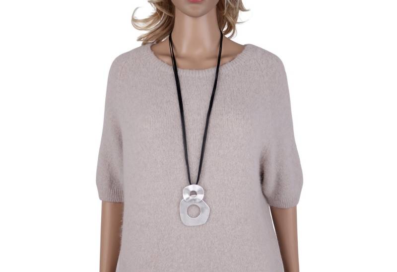 MIRROSI Lange Kette Damen Halskette mit elegantem Anhänger aus Metall ca.90cm lang (perfekt für Pullover, Bluse, Shirt) von MIRROSI