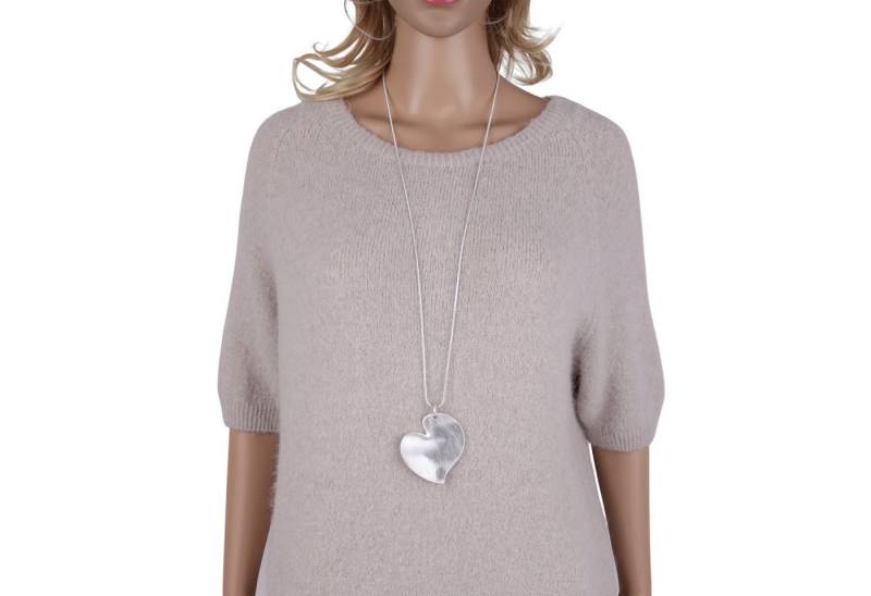 MIRROSI Lange Kette Damen Halskette mit elegantem Anhänger aus Metall ca.90cm lang (perfekt für Pullover, Bluse, Shirt) von MIRROSI