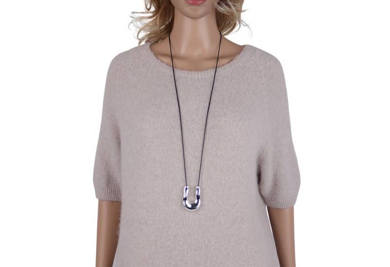 MIRROSI Lange Kette Damen Halskette mit elegantem Anhänger aus Metall ca.90cm lang (perfekt für Pullover, Bluse, Shirt) von MIRROSI