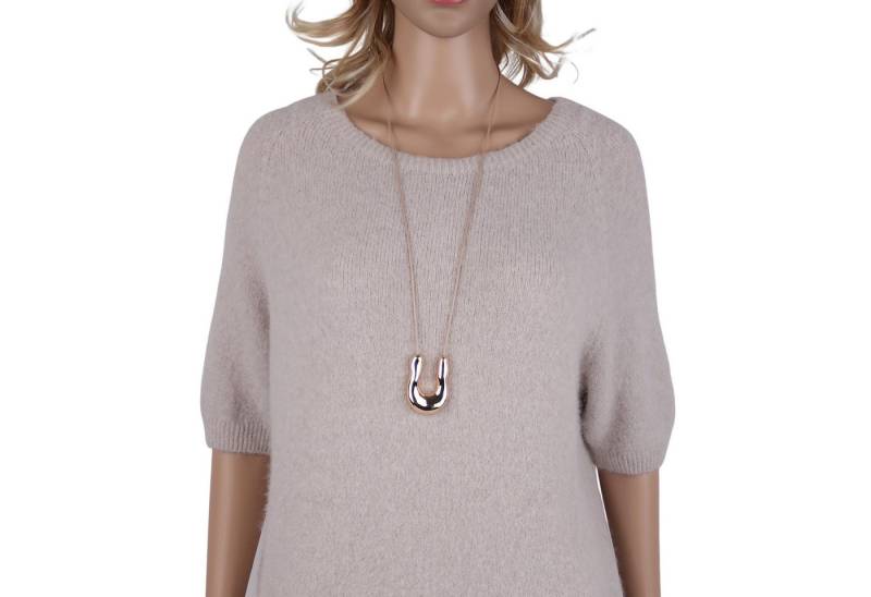 MIRROSI Lange Kette Damen Halskette mit elegantem Anhänger aus Metall ca.90cm lang (perfekt für Pullover, Bluse, Shirt) von MIRROSI