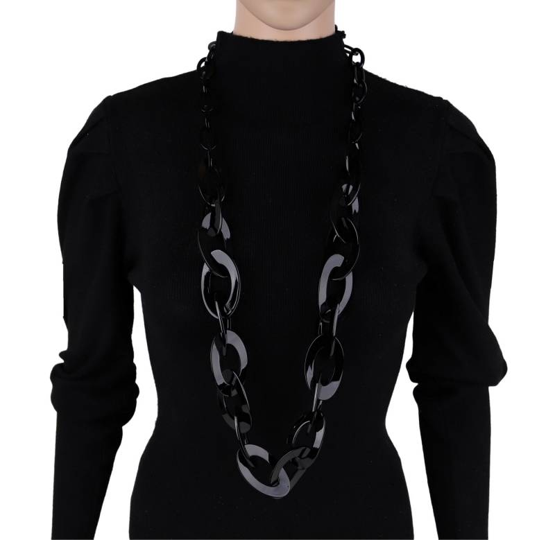 MIRROSI Lange Kette Damen Statement Halskette HARZ ca.95cm lang (perfekt für Pullover, Bluse, Shirt), Bunte Halskette von MIRROSI
