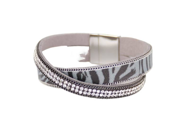 MIRROSI Lederarmband Damen aus Echtleder mit magnetischem Verschluss, Bohemian Style aus Echtleder von MIRROSI