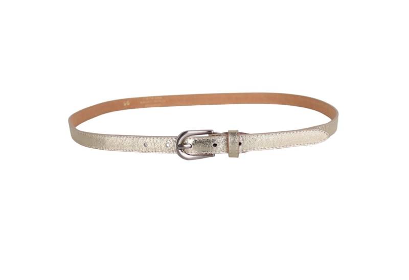 MIRROSI Ledergürtel Damen Gürtel Echtleder, Made in Italy, 18mm breit (Passt fast zu jeder Hosenschlaufe) aus Echtem Leder von MIRROSI