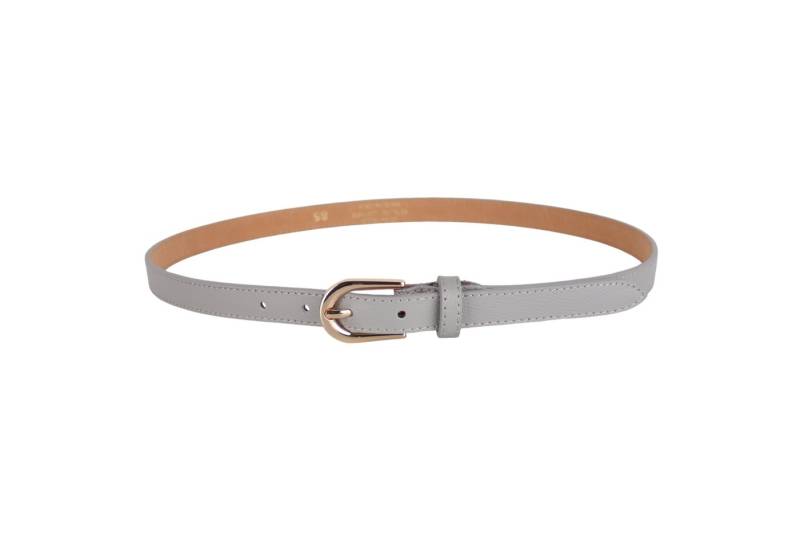 MIRROSI Ledergürtel Damen Gürtel Echtleder, Made in Italy, 18mm breit (Passt fast zu jeder Hosenschlaufe) aus Echtem Leder von MIRROSI