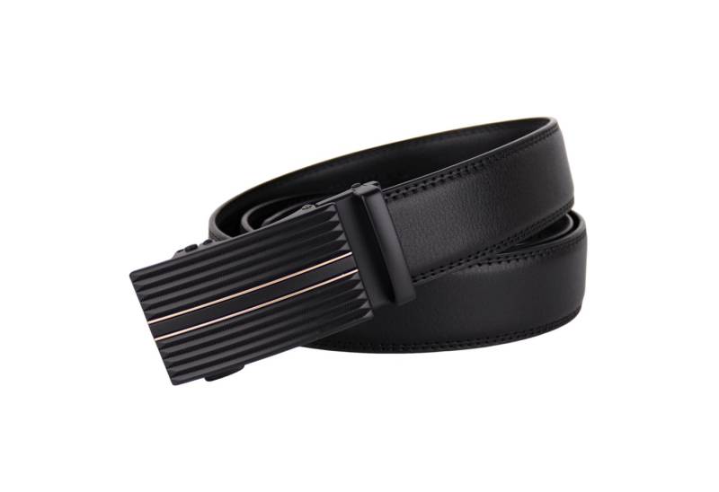 MIRROSI Ledergürtel Herren Automatik Breit 35mm, Kürzbar Business Anzug Hochwertige Verarbeitung Perfektes Geschenk für Männer von MIRROSI