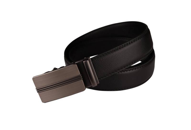 MIRROSI Ledergürtel Herren Automatik Breit 35mm, Kürzbar Business Anzug Hochwertige Verarbeitung Perfektes Geschenk für Männer von MIRROSI
