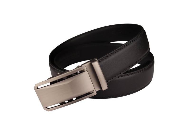 MIRROSI Ledergürtel Herren Automatik Breit 35mm, Kürzbar Business Anzug Hochwertige Verarbeitung Perfektes Geschenk für Männer von MIRROSI