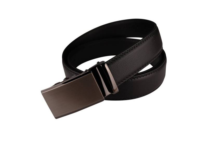 MIRROSI Ledergürtel Herren Automatik Breit 35mm, Kürzbar Business Anzug Hochwertige Verarbeitung Perfektes Geschenk für Männer von MIRROSI