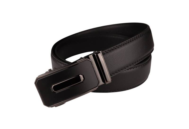 MIRROSI Ledergürtel Herren Automatik Breit 35mm, Kürzbar Business Anzug Hochwertige Verarbeitung Perfektes Geschenk für Männer von MIRROSI