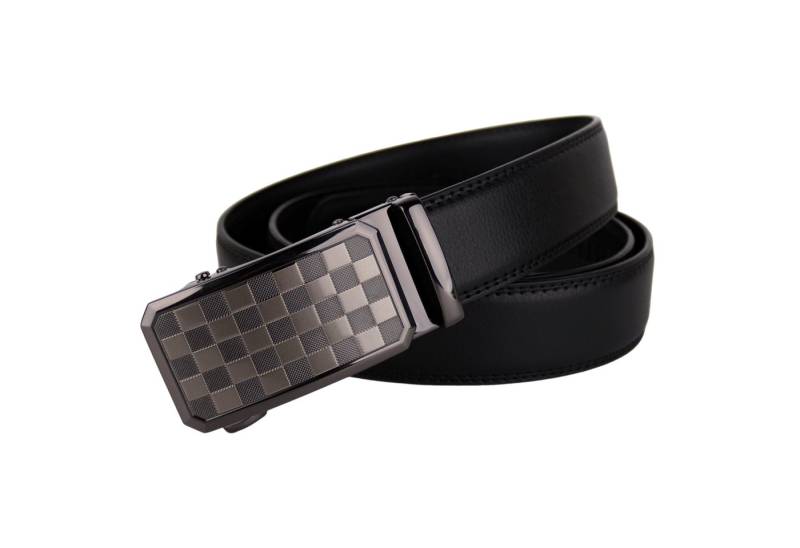 MIRROSI Ledergürtel Herren Automatik Breit 35mm, Kürzbar Business Anzug Hochwertige Verarbeitung Perfektes Geschenk für Männer von MIRROSI