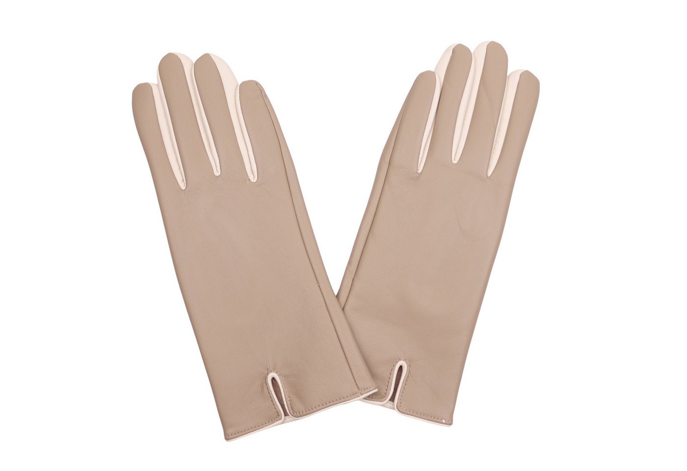 MIRROSI Lederhandschuhe Damen Touchscreen Handschuhe gefüttert Warm ONESIZE aus Veganleder sehr weich und warm ideal für Herbst oder Winter von MIRROSI