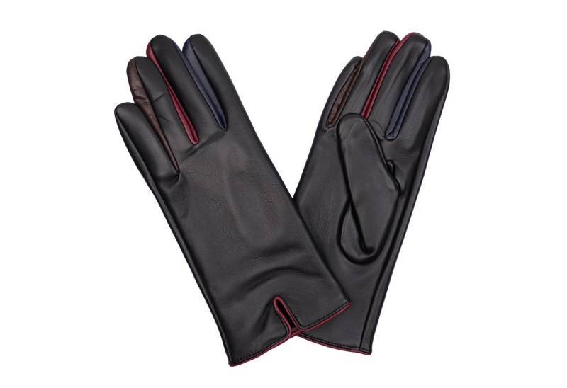 MIRROSI Lederhandschuhe Damen Touchscreen Handschuhe gefüttert Warm ONESIZE aus Veganleder sehr weich und warm ideal für Herbst oder Winter von MIRROSI