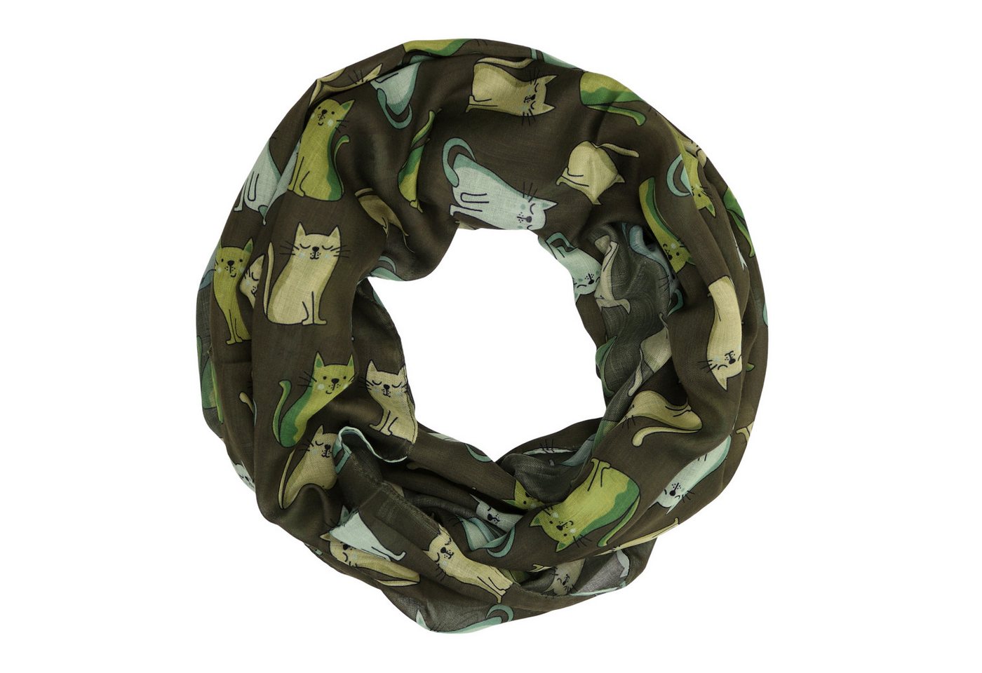 MIRROSI Loop Damen Schal Weich aus 100% Viskose Groß, (ca.60x80cm, zweimal um den Hals wickelbar), Damen Halstuch Stola ideal für Frühling,Sommer, Herbst oder Winter von MIRROSI