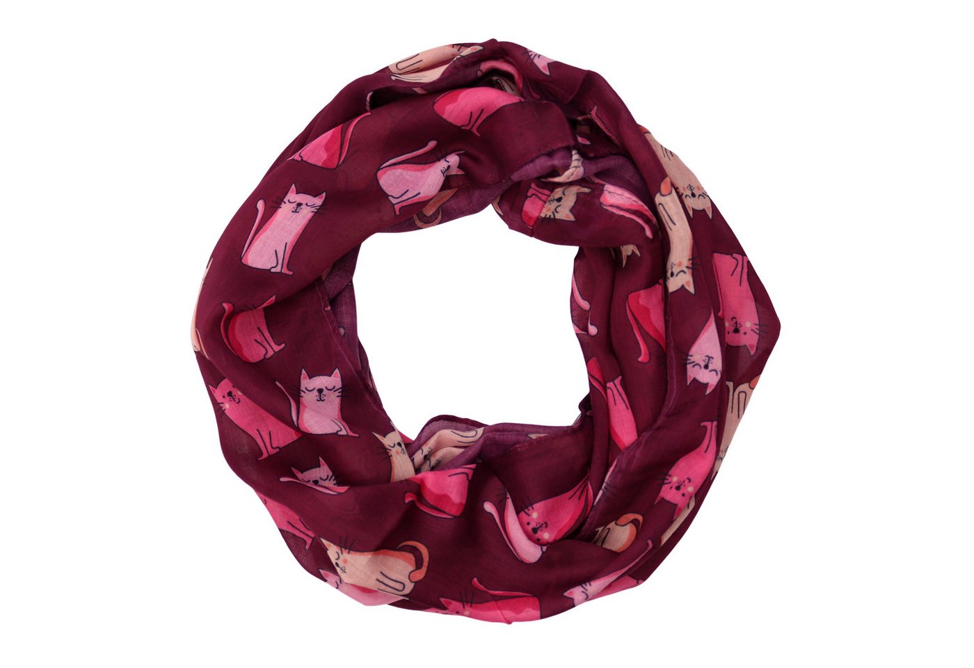 MIRROSI Loop Damen Schal Weich aus 100% Viskose Groß, (ca.60x80cm, zweimal um den Hals wickelbar), Damen Halstuch Stola ideal für Frühling,Sommer, Herbst oder Winter von MIRROSI