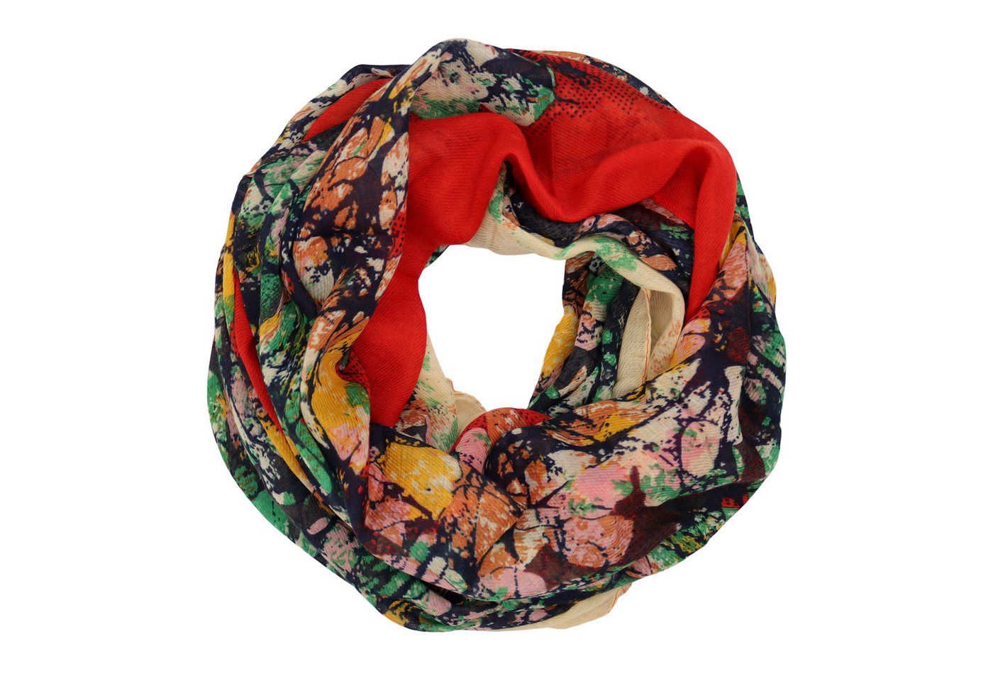 MIRROSI Loop Damen Schal Weich aus 20% Baumwolle 80% Viskose, (ca. 180x90cm Zweimal um den Hals wickelbar), Damen Halstuch Stola ideal für Frühling,Sommer, Herbst oder Winter von MIRROSI