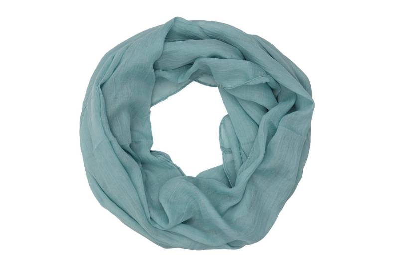 MIRROSI Loop Damen Schal mit Blümchen-Muster Weich, (zweimal um den Hals wickelbar, ca.45x75cm), Damen Halstuch ideal für Frühling, Sommer oder Herbst von MIRROSI