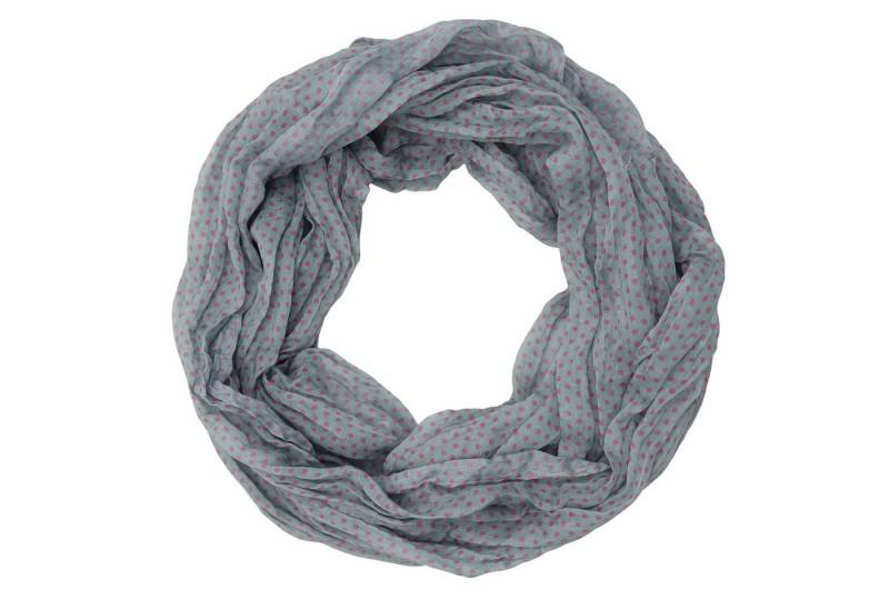 MIRROSI Loop Damen Schal mit Blümchen-Muster Weich, (zweimal um den Hals wickelbar, ca.45x75cm), Damen Halstuch ideal für Frühling, Sommer oder Herbst von MIRROSI