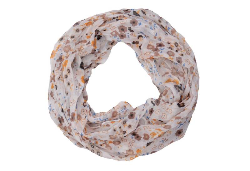 MIRROSI Loop Damen Schal mit Blümchen-Muster Weich, Damen Halstuch ideal für Frühling, Sommer oder Herbst von MIRROSI