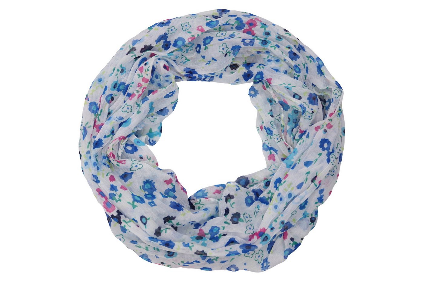 MIRROSI Loop Damen Schal mit Blümchen-Muster Weich, Damen Halstuch ideal für Frühling, Sommer oder Herbst von MIRROSI
