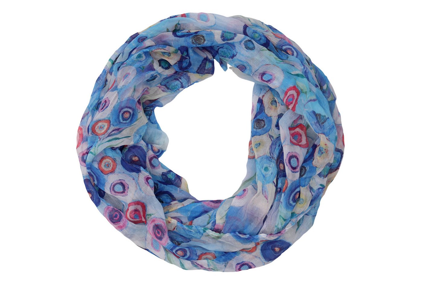 MIRROSI Loop Damen Schal mit Blümchen-Muster Weich, Damen Halstuch ideal für Frühling, Sommer oder Herbst von MIRROSI