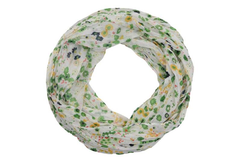 MIRROSI Loop Damen Schal mit Blümchen-Muster Weich, Damen Halstuch ideal für Frühling, Sommer oder Herbst von MIRROSI