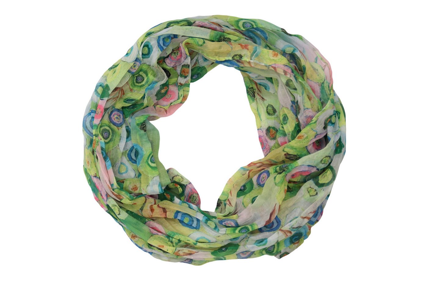 MIRROSI Loop Damen Schal mit Blümchen-Muster Weich, Damen Halstuch ideal für Frühling, Sommer oder Herbst von MIRROSI